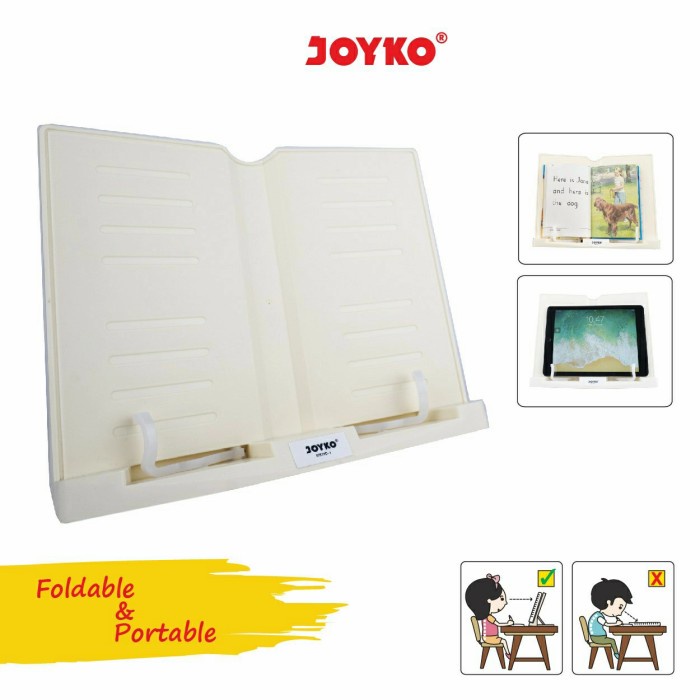 

Book Holder Standar Sandaran Senderan Penjepit Buku Star Seller