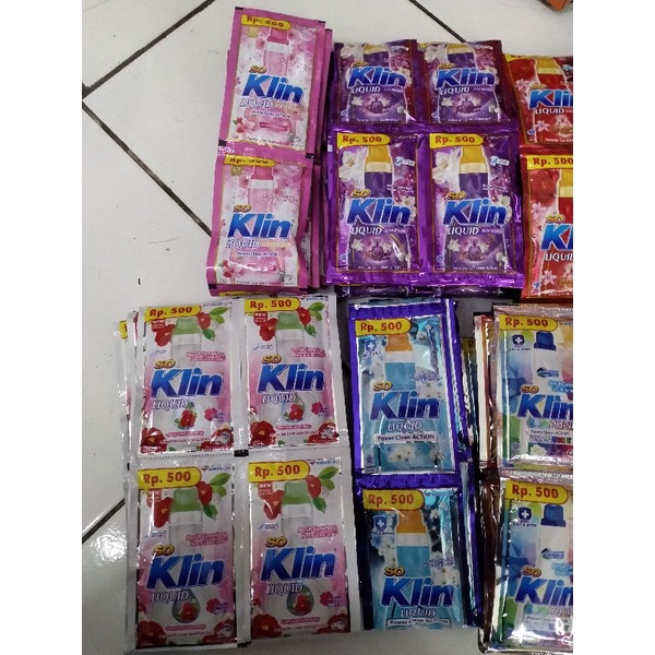 SO KLIN LIQUID SACHET @500 ISI 12 SACHET