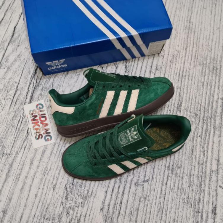 Adidas Broomfield Exclusive Green Gum // Green Khaki // Grey // Brown Premium Hh Quality STOK TERBAT