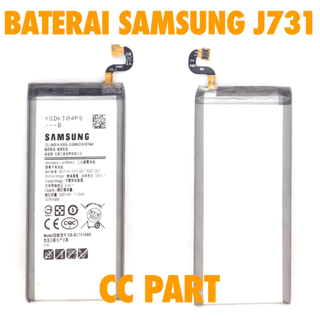 Baterai Samsung J7+ J7 PLUS J731 EB-BJ731ABE
