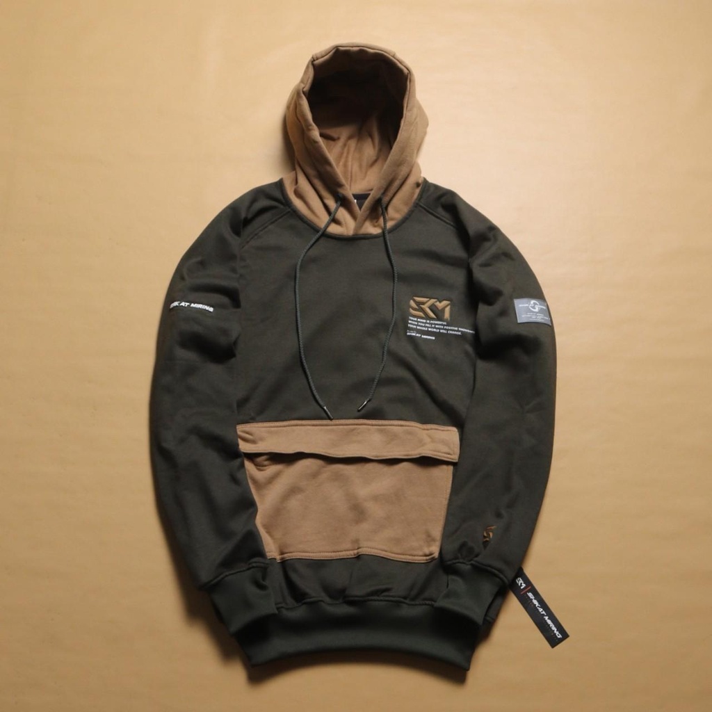 JAKET PRIS HOODIE PRIA SKM BIG POCKET PREMIUM ORIGINAL KEKINIAN HITS TERBARU