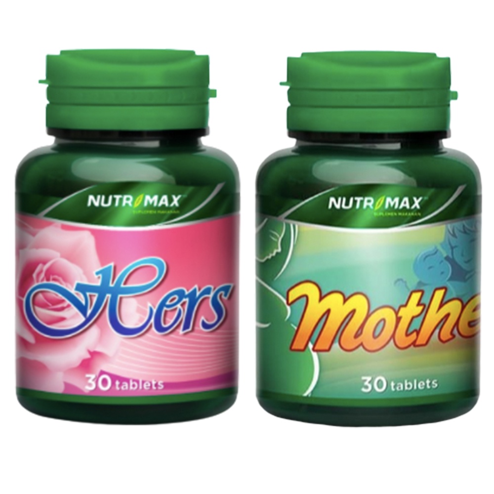 [PAKET BUNDLING] NUTRIMAX HERS 30 TABLET &amp; NUTRIMAX MOTHER 30 TABLET