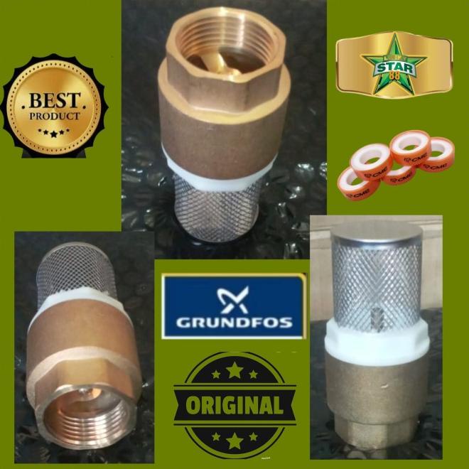 Tusen Klep 1 Inch Asli Grundfos Utk Mata Jet Pump Foot Valve