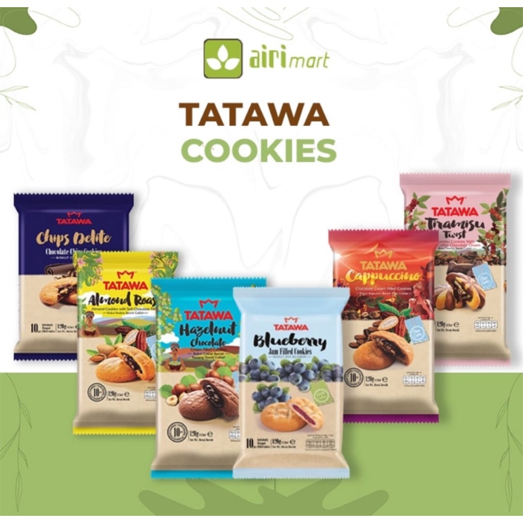 

Tatawa Chips Delite/ chocolate chips cookies/coklat/strawbery biskuit coklat 120g