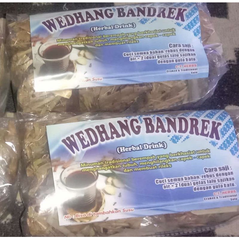 

wedang bandrek