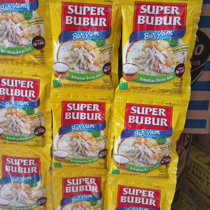 

Hot Product4a4Zo Super Bubur Buryam / Bur Yam / Bubur Ayam Instant renceng