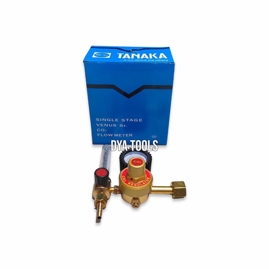 Regulator Tanaka Untuk Tabung Las co 2 Mig / Regulator CO2 TANAKA