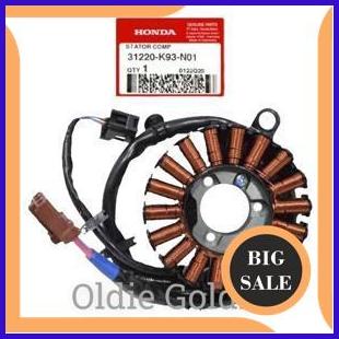 sparepart 31220-K93-N01 Spul Spol Spool Stator Comp Scoopy Fi eSP LED K93 2017 - 2019 AHM 140ZZ3