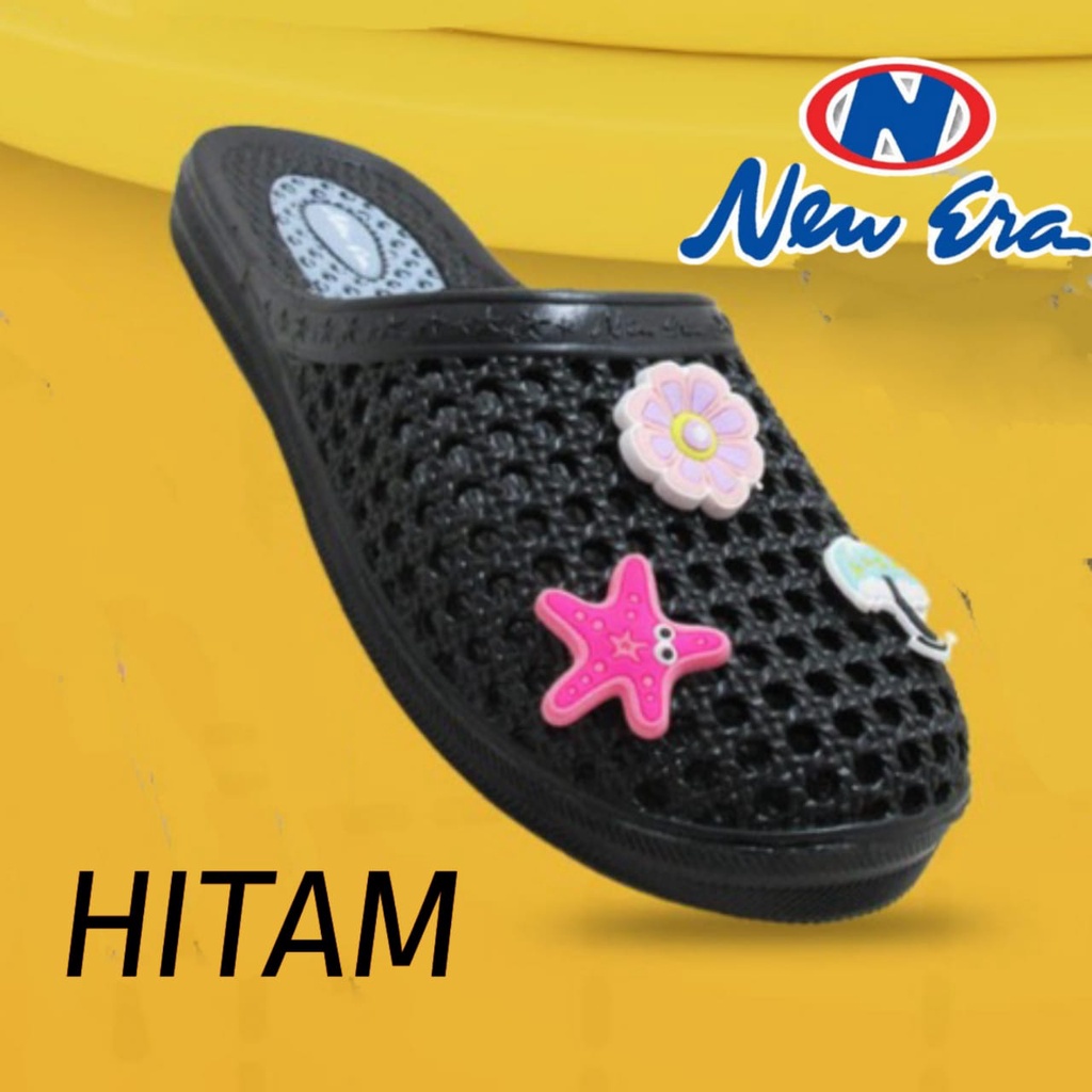 gof NEW ERA LB 567 PAO KOREA JARING wanita sandal santai sandal murah berkualitas trendi viral