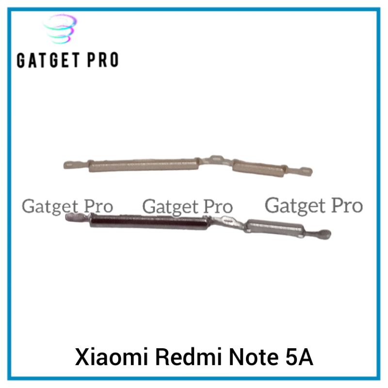 Tombol On Off Volume Xiaomi Redmi Note 5A / Note 5A Prime - Tombol Power Luar On Off Volume