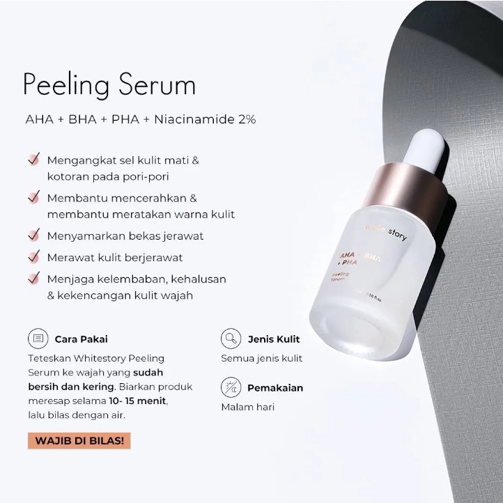 WHITE STORY Peeling Serum 15ml