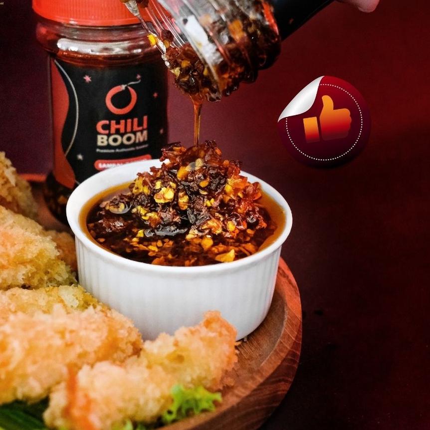 

✿ Sambal Garing ChiliBoom ( 1 Pax - isi 3 Botol ) ♥