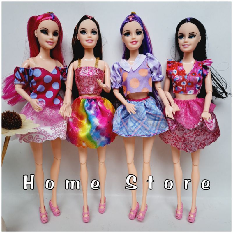 Boneka Cantik Baju Impor Mainan Boneka Cewek Satu Pcs