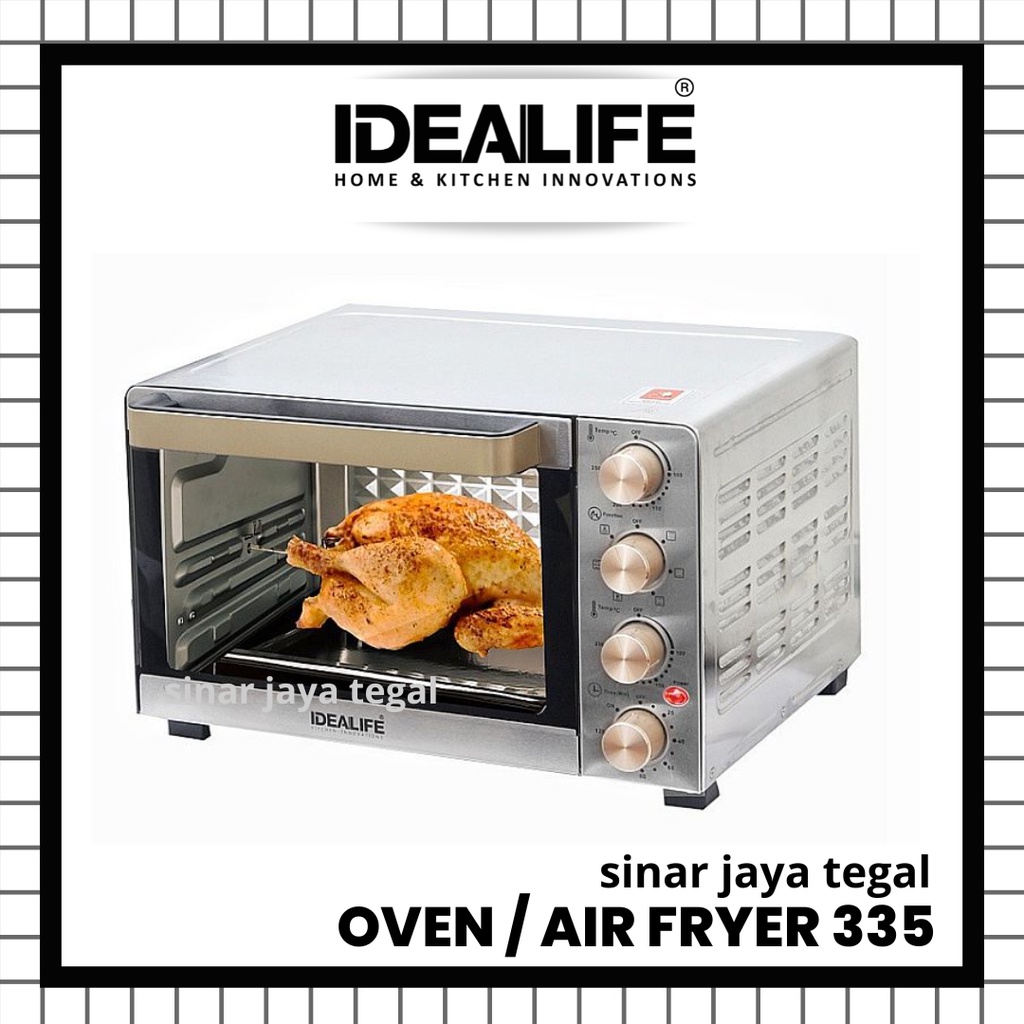 IDEALIFE OVEN / AIR FRYER IL335 / OVEN IDEALIFE IL335 / AIRFRYER IDEALIFE