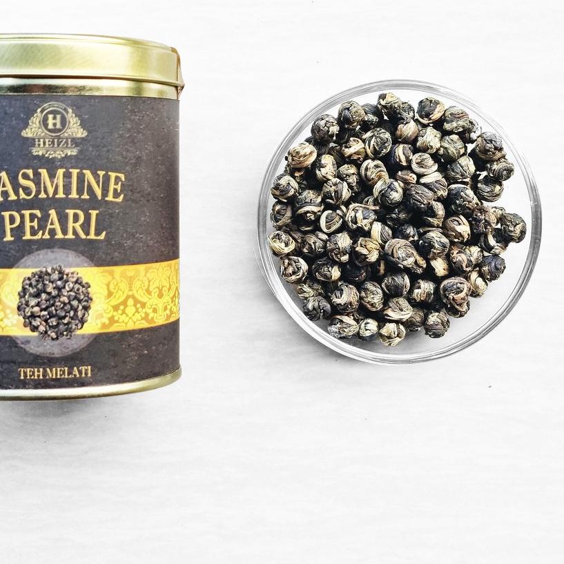 

♗ Jasmine Pearl Tea (Teh Hijau Aroma Bunga Jasmine / Melati ) - 60gr ♟