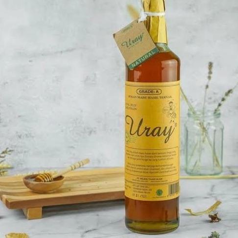 

➹ URAY 640 ML 875gr GRADE A Raw Honey Hutan Liar BUKAN TERNAK ֍