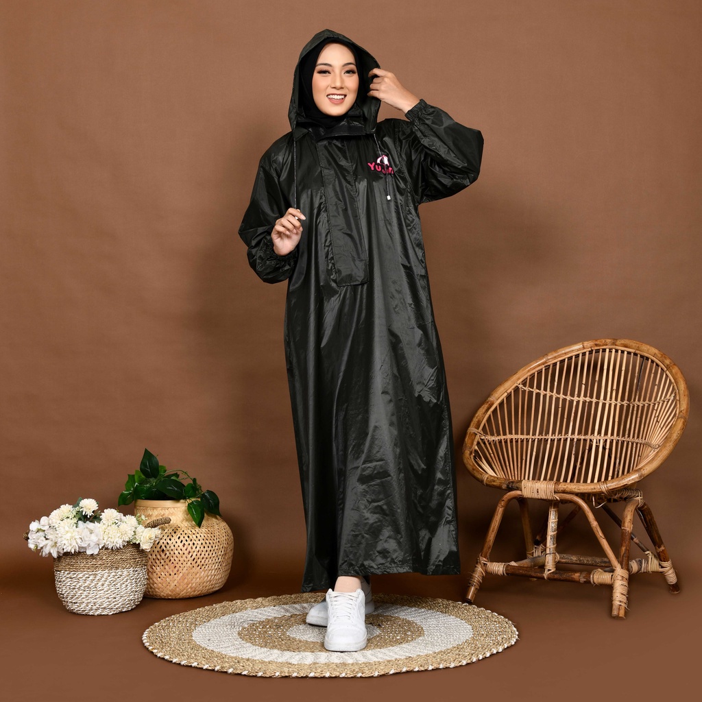 Jas Hujan Gamis / gamis jas hujan / jas hujan wanita gamis / mantel hujan gamis