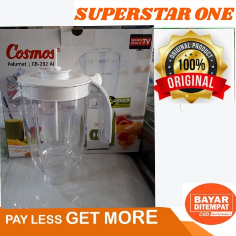 Gelas Jus Blender Cosmos CB-282 AP gelas jus blender cosmos cb282ap cosmos blender