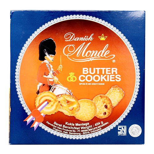 

Monde Danish Butter Cookies 454 gr