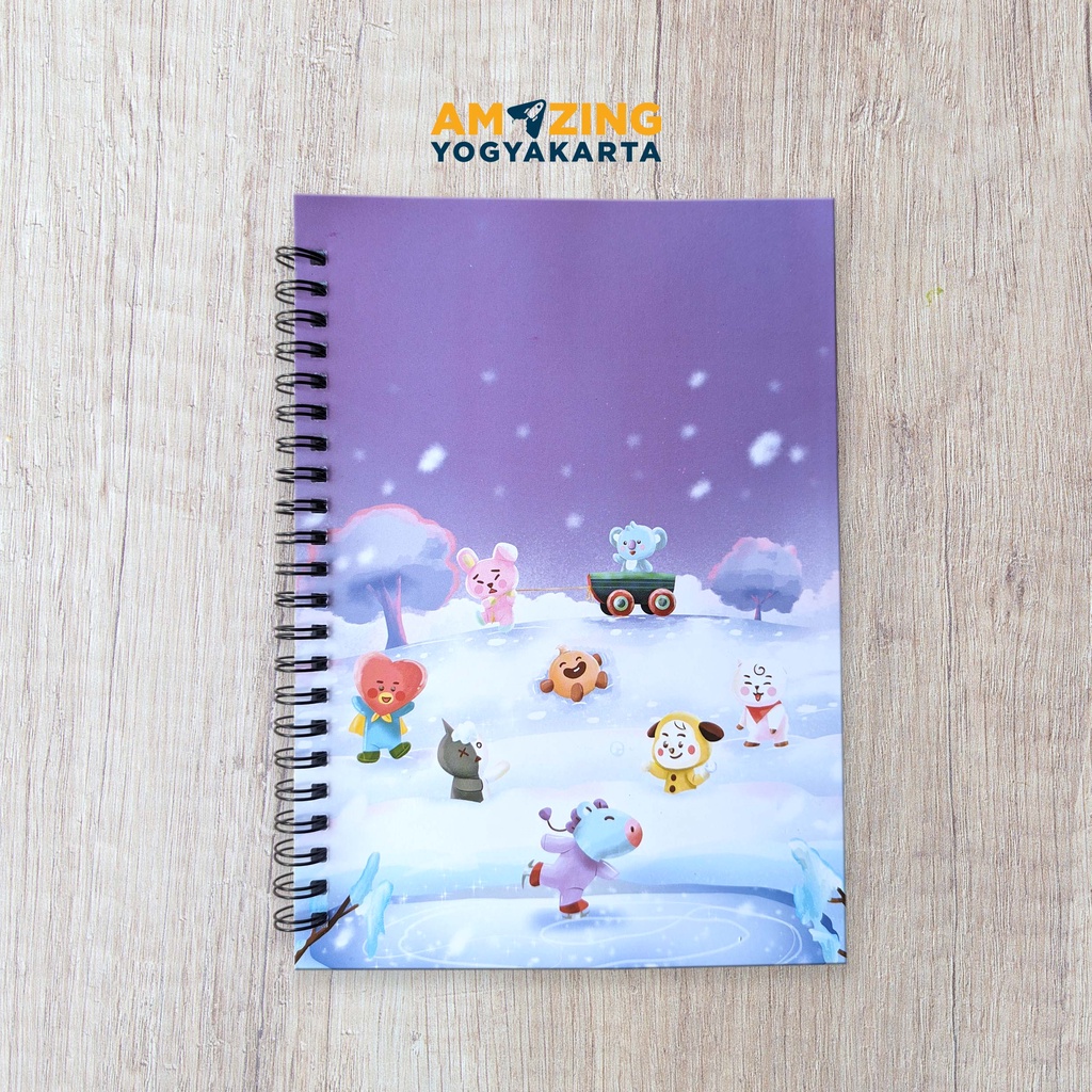 

Notebook Blocknote seri BTS Winter / BT21 Winter