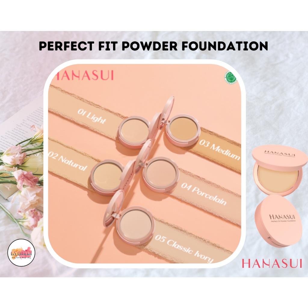 HANASUI PERPECT FIT POWDER FOUNDATION | 2.5 gr