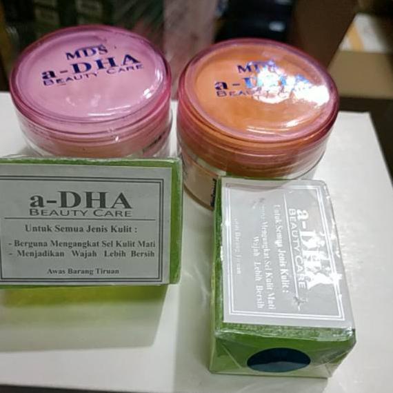 ➽ ADHA PINK ASLI 2 sabun ☪