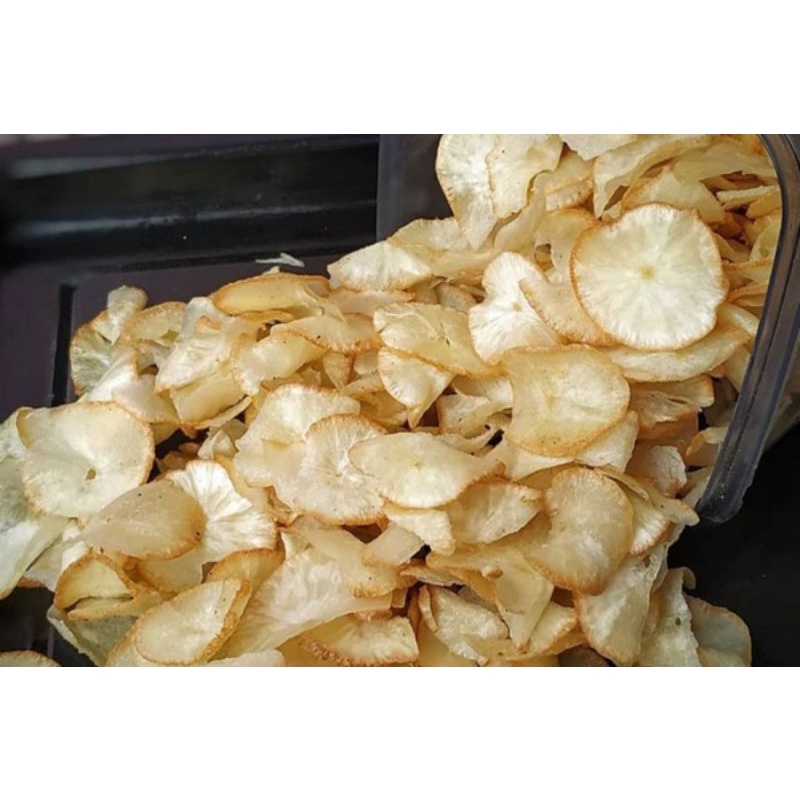 

KERIPIK SINGKONG GURIH ASIN RENYAH 1KG|SNACK KILOAN