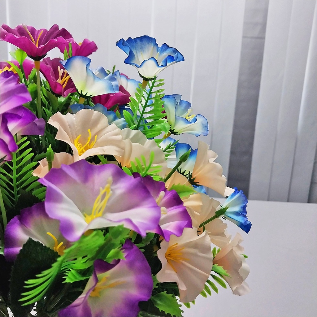 Bunga Hias Plastik Tangkai Bouquet Bunga Pajangan Dekorasi Rumah Artificial Flower Satu7an PBP117