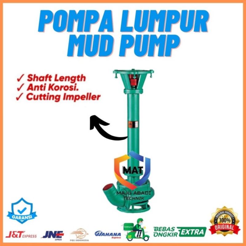 Pompa celup sedot lumpur Submersible Pump MUD PUMP 4inch 15Hp