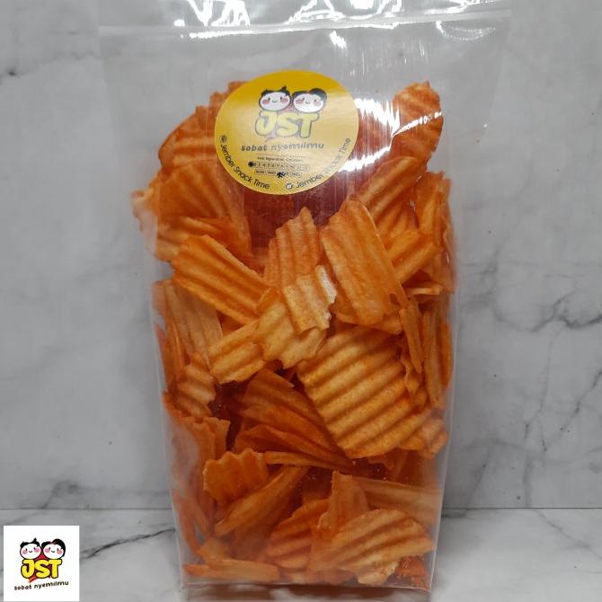 

Camilan Kripik Singkong Balado 250g | Snack Kiloan rah06