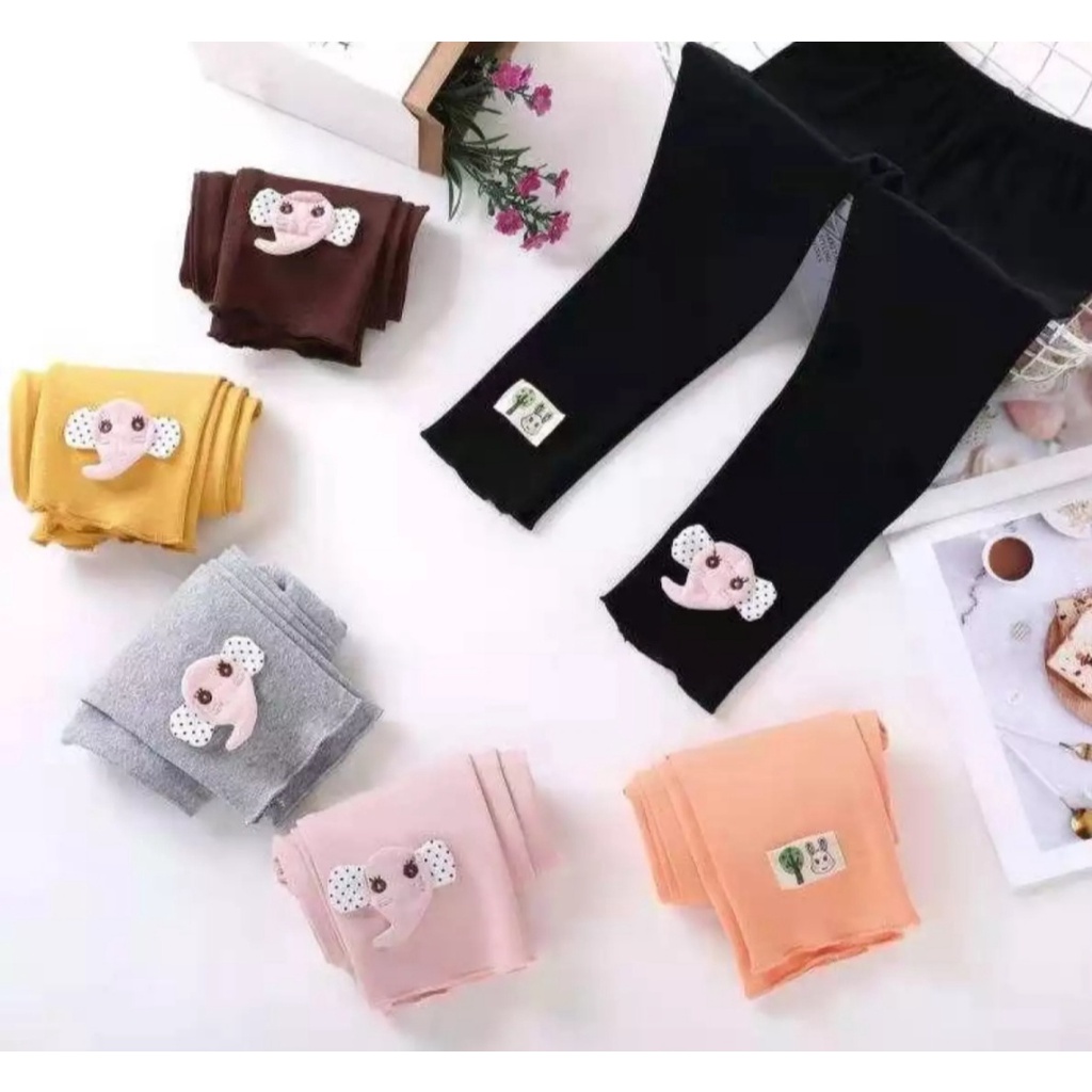 3 Pcs Legging Anak Import 3 Pcs Terbaru Legging Anak Perempuan 6bln-9thn Leging anak Perempuan