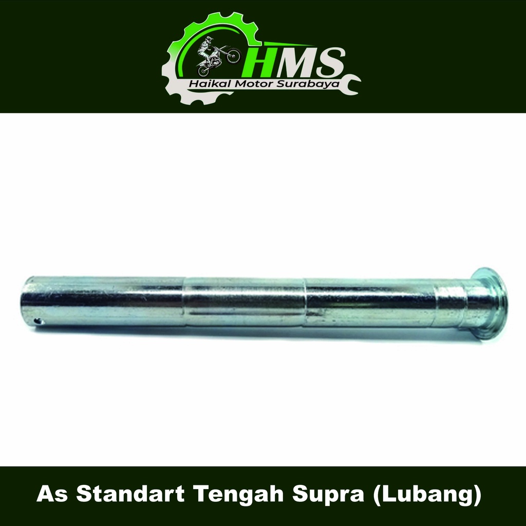 As Standart Tengah Supra (Lubang) - As Standard Standar Setandar Tengah 2 Pejal Honda Supra Lama
