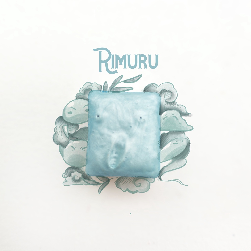 

Dreamy Poppies Rimuru Tempest Inspired Handmade Mettalic Watercolor