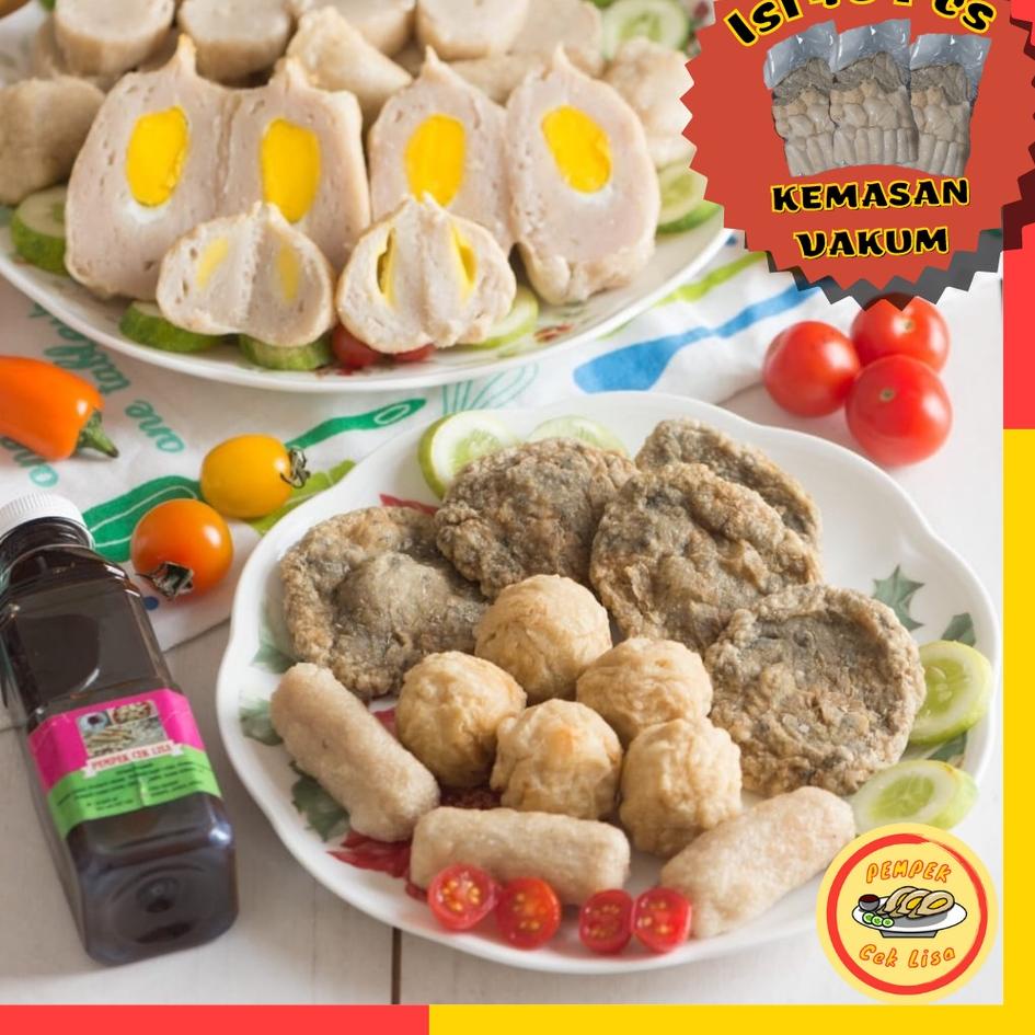 

☊ PEMPEK PALEMBANG KECIL PAKET CAMPUR 40PCS + CUKO PEMPEK FROZEN EMPEK EMPEK PALEMBANG MAKANAN BEKU ♣
