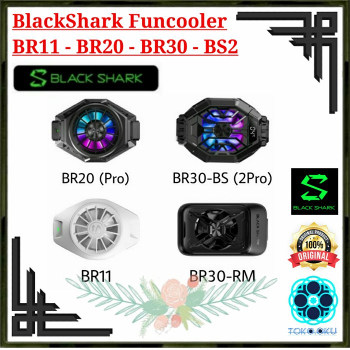 Skin Blackshark Funcooler Br11 Blackshark Funcooler Br20 Funcooler Br30