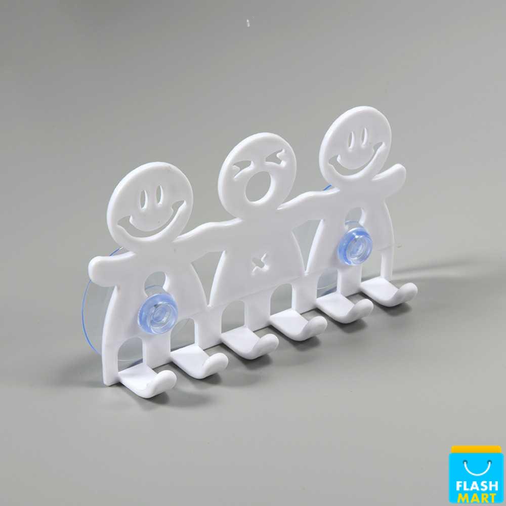 Flashmart Rak Sikat Gigi Wall Mounted Toothbrush Holder - E1911