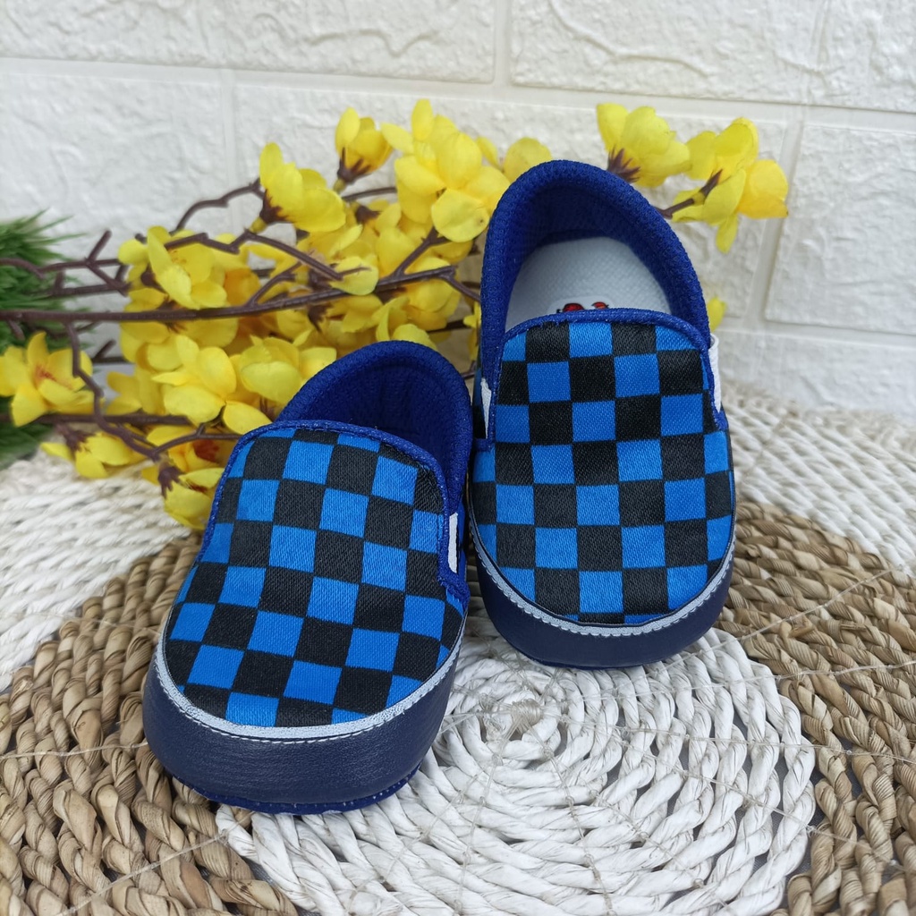 SEPATU PREWALKER BABY BAYI NEWBORN BELAJAR JALAN ANAK 0-12 BLN CATUR FP21