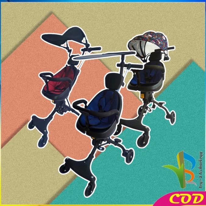 RB-C540 Stroller Lipat Travelling Perlengkapan Bayi Micro Trike