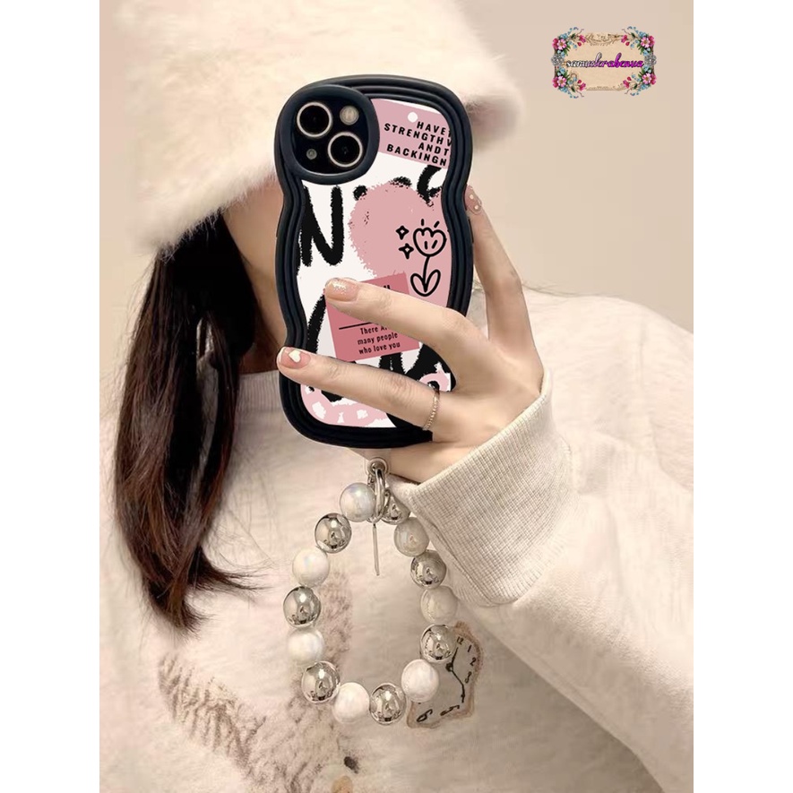 GC18 SOFTCASE MOTIF GRAVITI HATI GELANG SILVER MANIK MANIK FOR IPHONE 6 6+ 7+ 8+ X XS XR XS MAX 11 12 13 14 PRO MAX SB4861