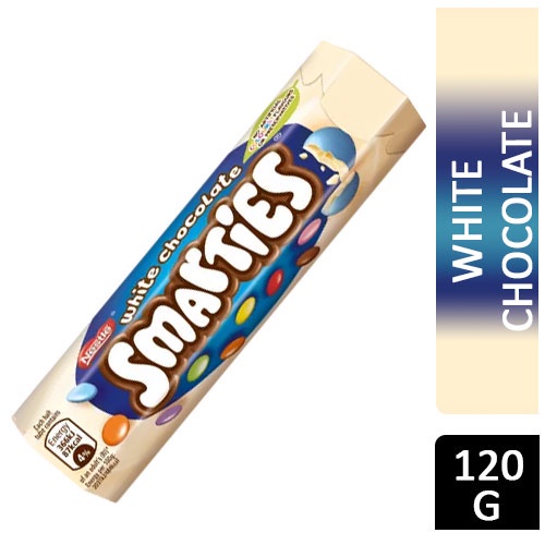 Coklat Nestle Smarties White Chocolate 120gram asal Eropa