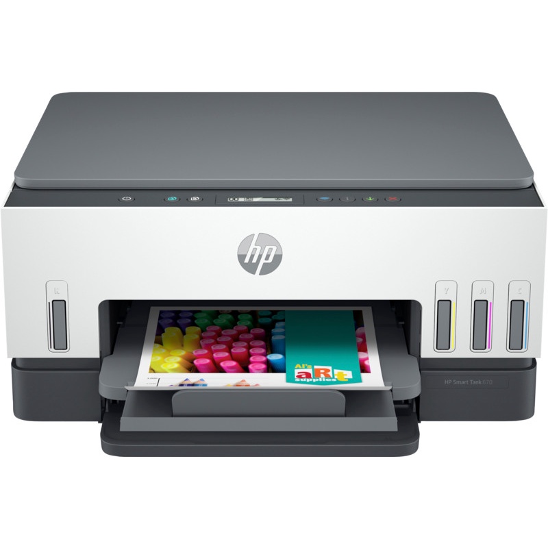 HP Smart Tank 670 All-in-One Printer (6UU48A)/ Color / Print Copy Scan