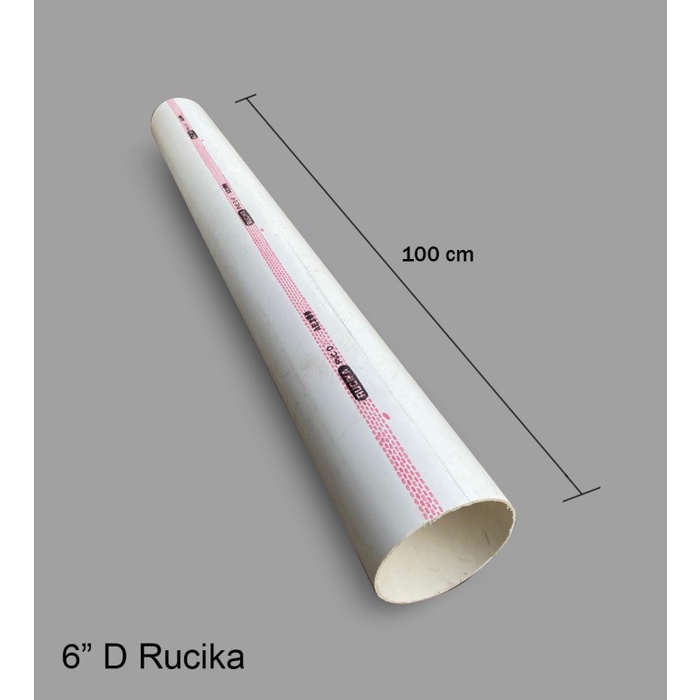 Terlaris Pipa Potongan 6 Inch D Rucika 100 Cm