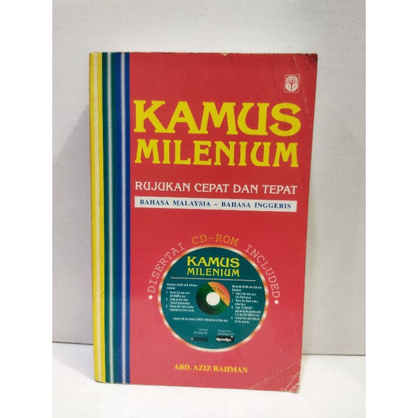 Kamus Milenium Rujukan Cepat Dan Tepat Bahasa Malaysia-Bahasa Inggris By Abd. Aziz Rahman