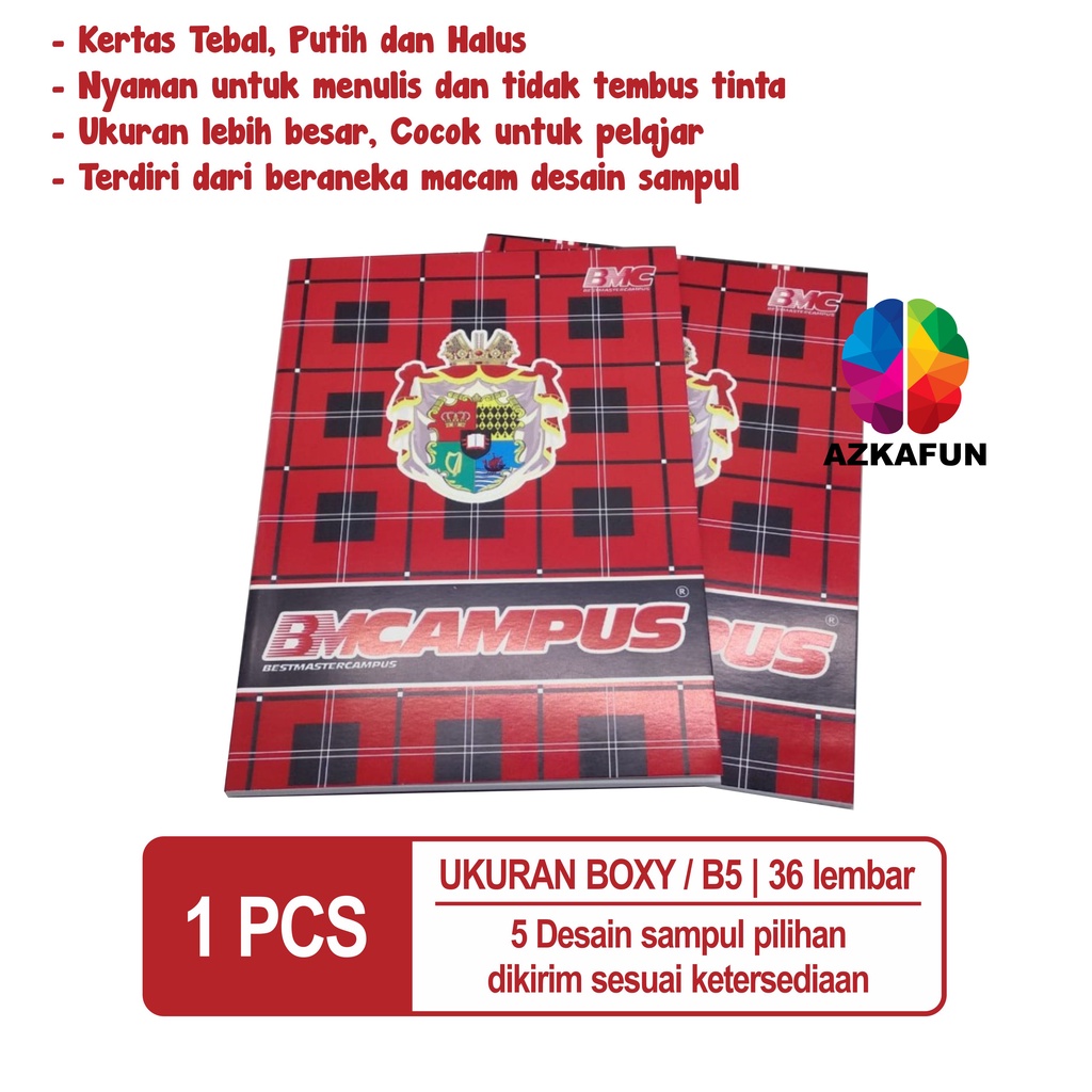 

Buku Tulis BMC CAMPUS (satuan)