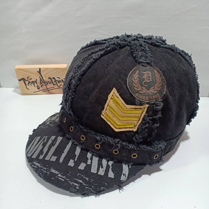 Topi Army Military Second Import Original