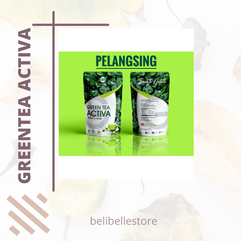 

Green Tea Activa URAI/Green Tea Activa/Teh pelangsing/Teh diet alami