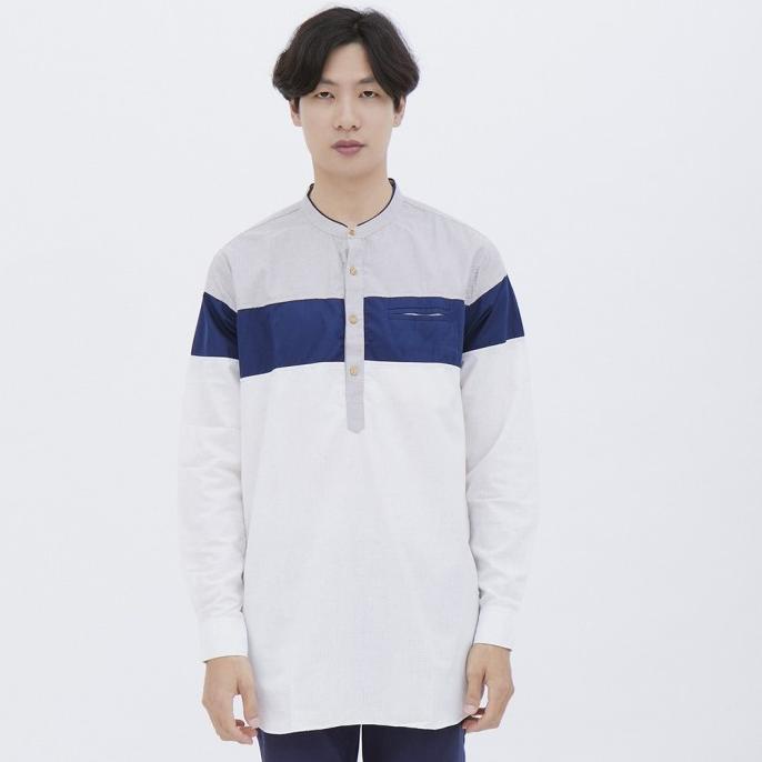 TERLARIS M231 Koko Kurta Pria Panjang Abu 1541B /BAJU KOKO PRIA/BAJU KOKO DEWASA/BAJU KOKO ANAK/BAJU