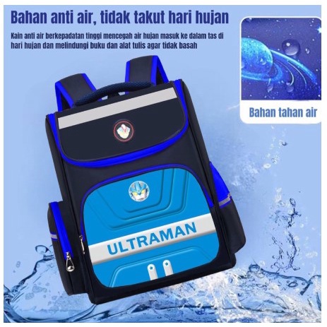 NEW TAS RANSEL ANAK SEKOLAH SD IMPORT TAHAN AIR 3D 00500-00508