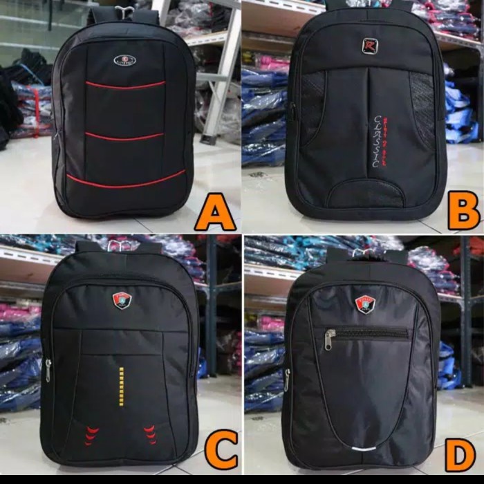 Tas Ransel Pria Tas ransel pria polo grade ori premium tas sekolah tas kuliah kerja(K5W3) tas punggu