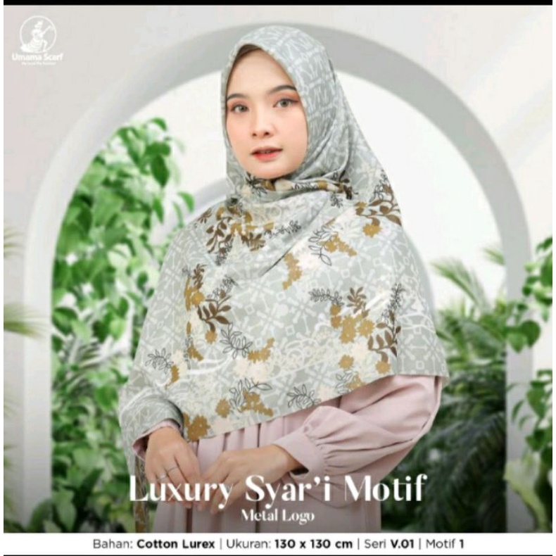 Luxury print Lc syari umama